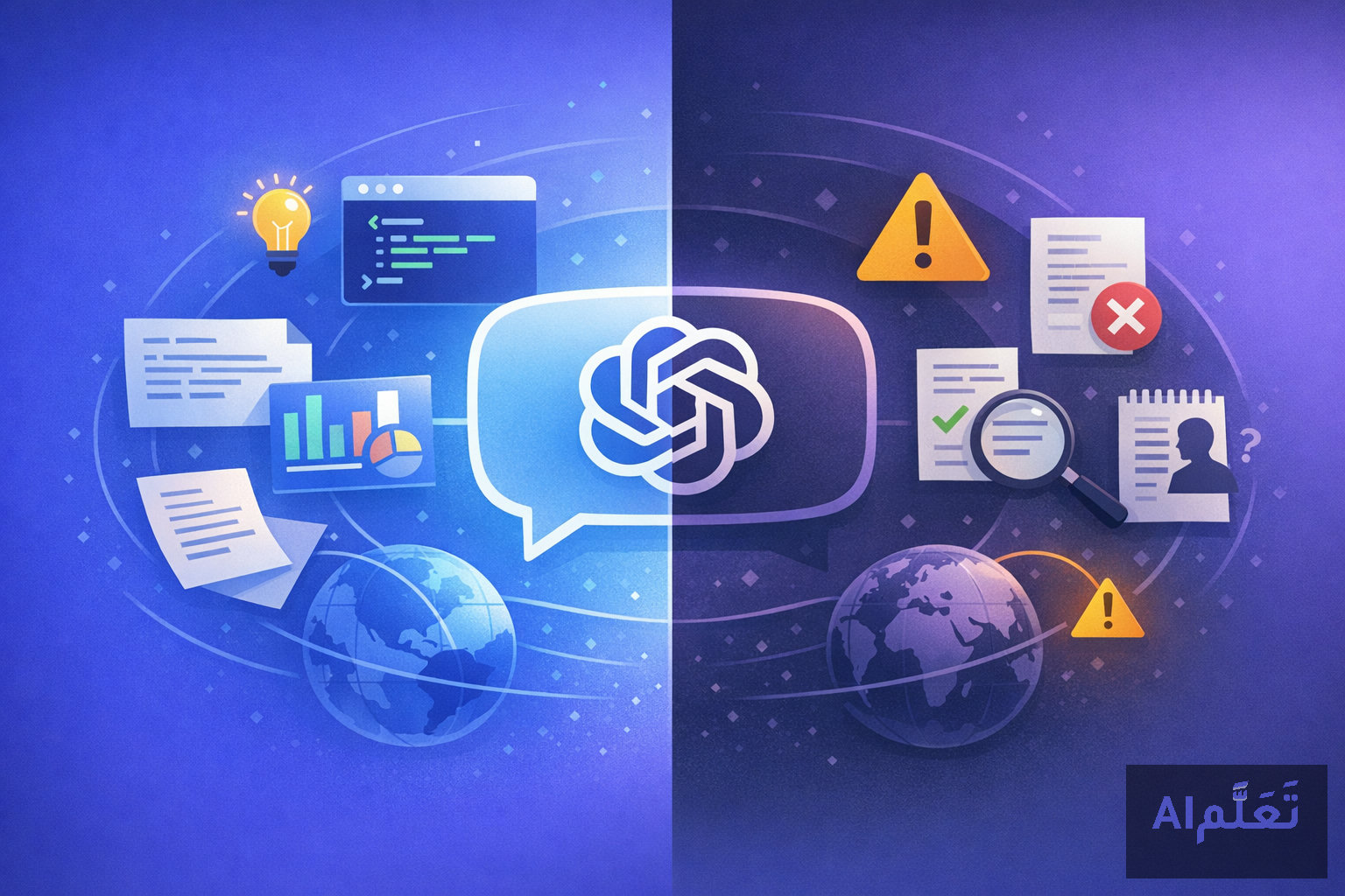 10 أمثلة على ChatGPT في 2026 تكشف قدراته وحدوده بوضوح - منصة تعلّم