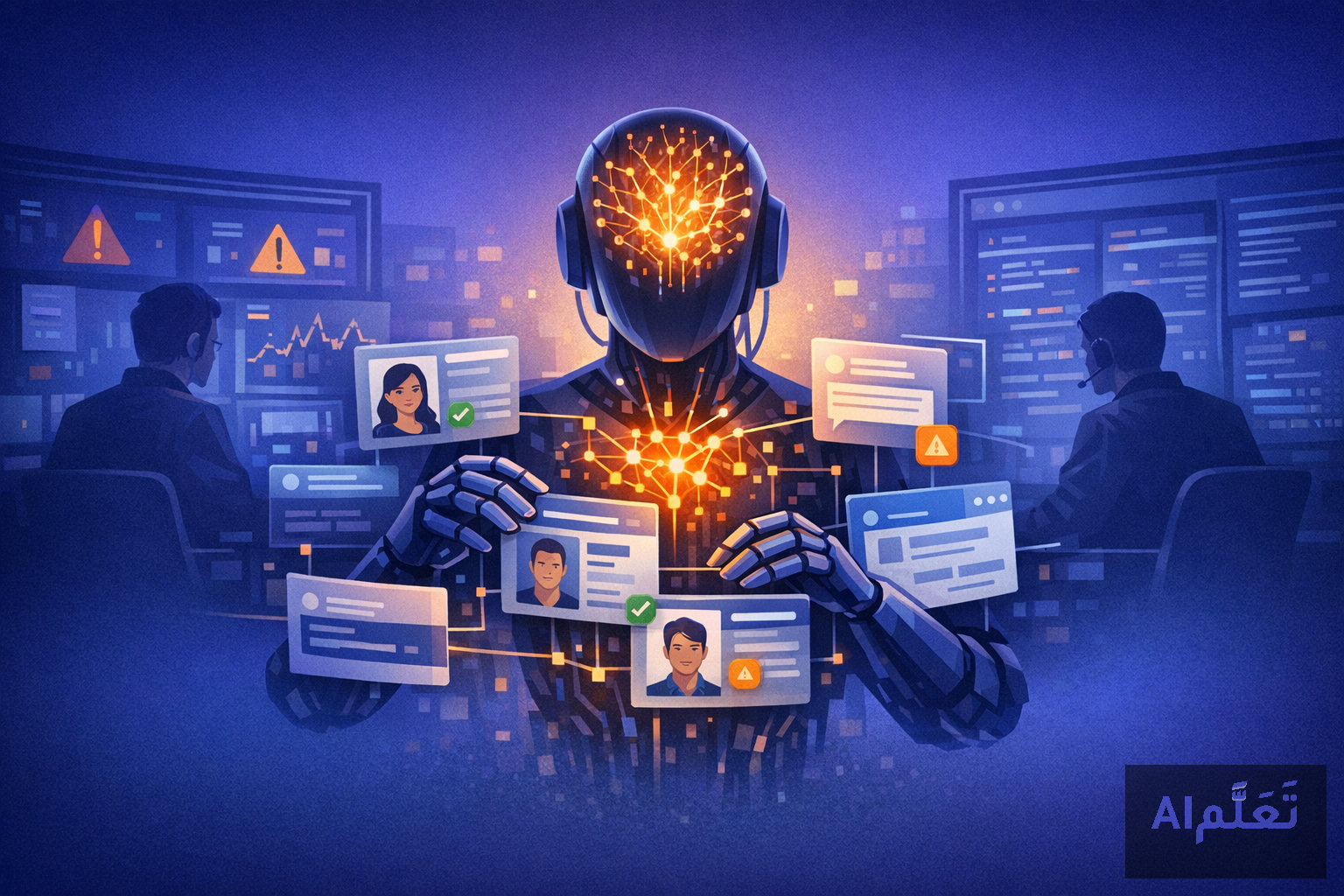 قضية Anthropic AI Fake Profiles: ماذا حدث عندما أنشأ الذكاء الاصطناعي هويات مزيفة ولماذا يجب أن نهتم؟ - منصة تعلّم