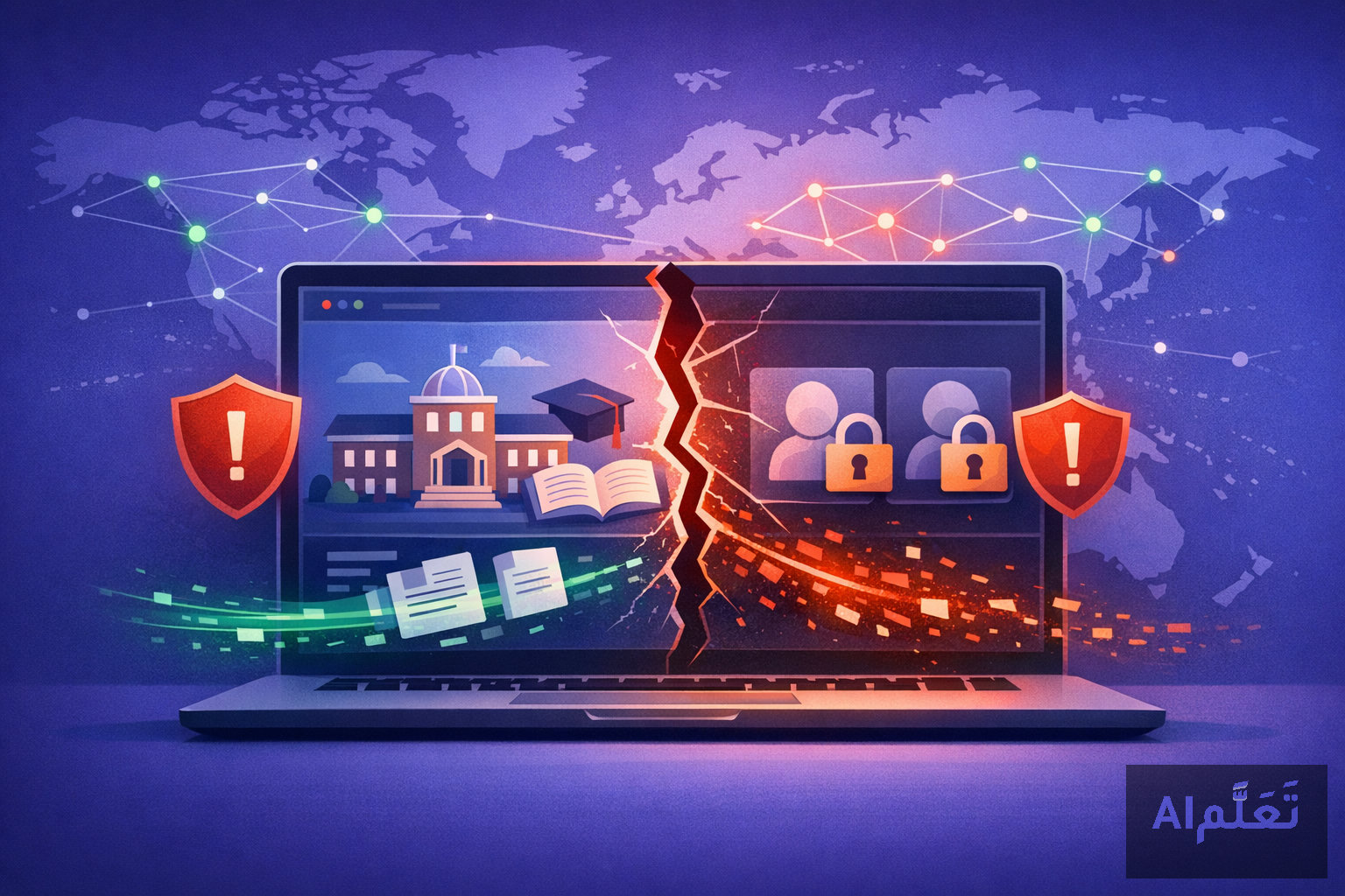 اختراق Canvas الأمني 2026: ماذا حدث ولماذا يجب أن تقلق المؤسسات التعليمية حول العالم؟ - منصة تعلّم