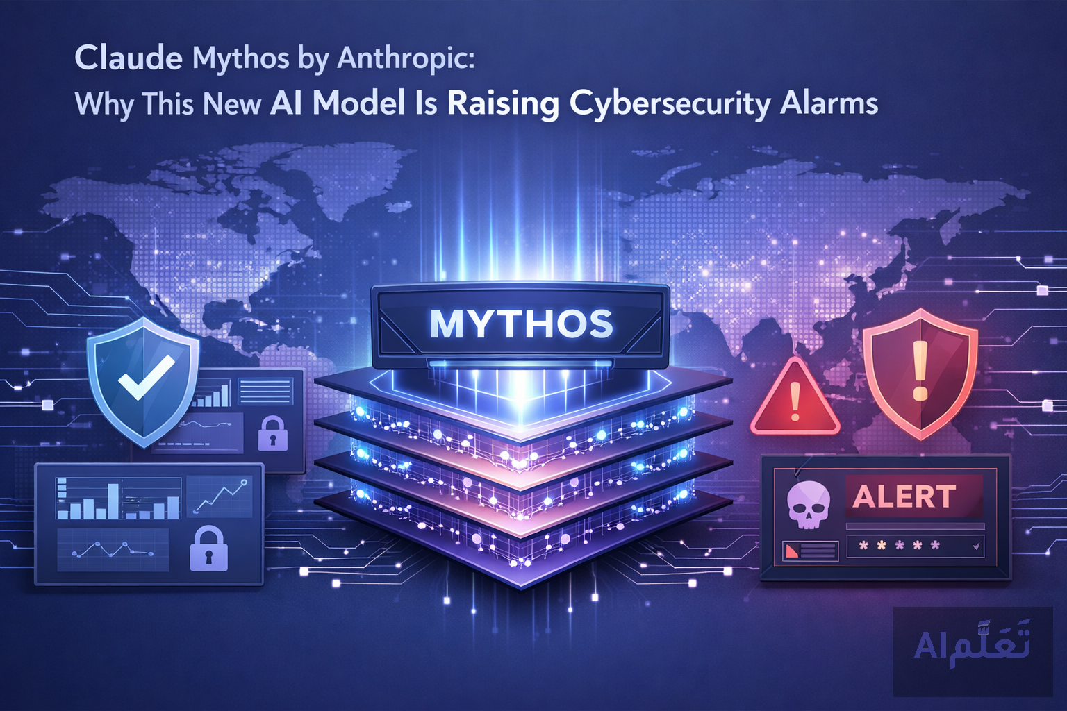 Claude Mythos من Anthropic: لماذا يثير هذا النموذج قلق الأمن السيبراني وما الذي يجب أن تعرفه الآن؟ - منصة تعلّم