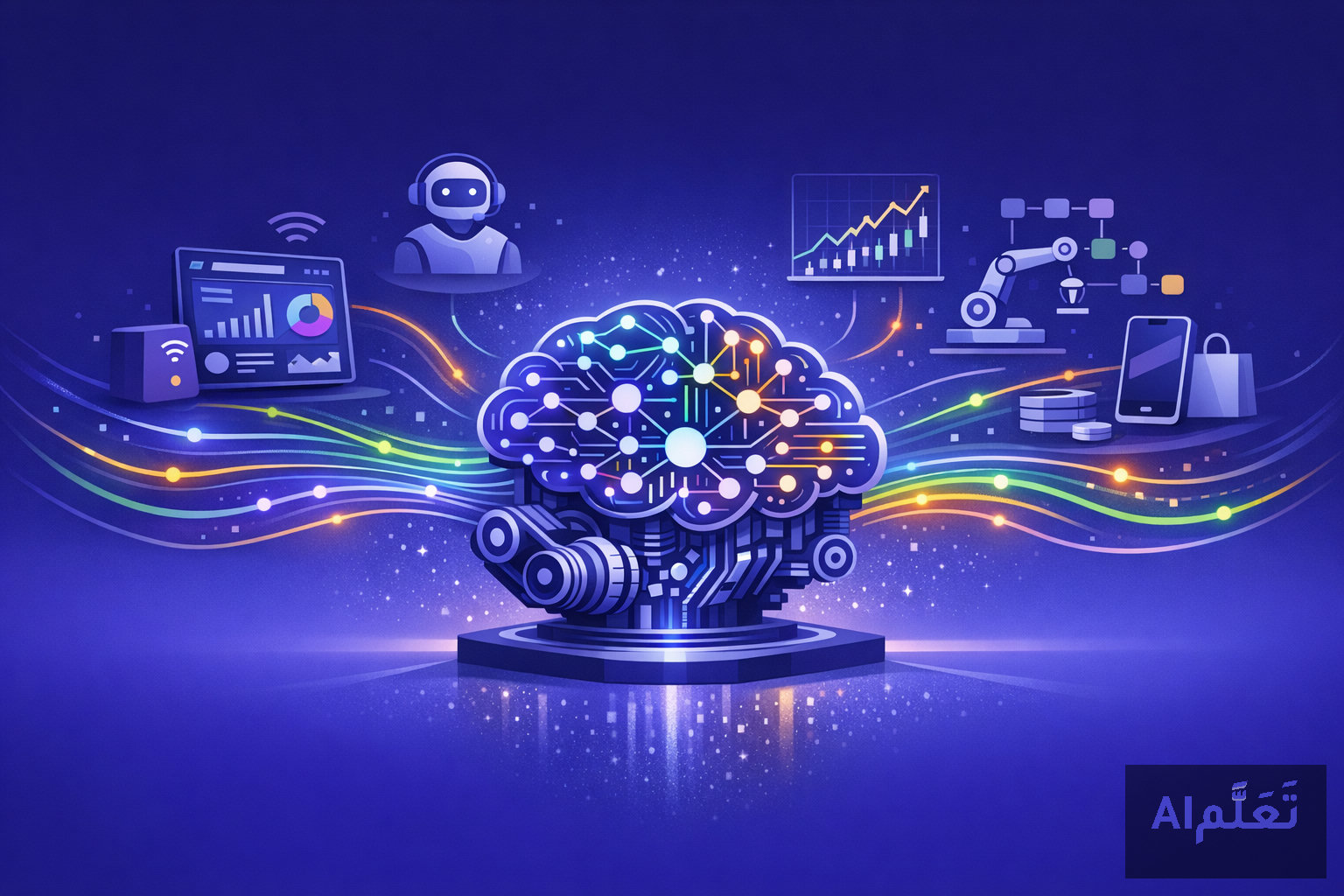 Machine Learning AI في 2026: لماذا أصبح التعلم الآلي المحرك الحقيقي لقيمة الذكاء الاصطناعي؟ - منصة تعلّم