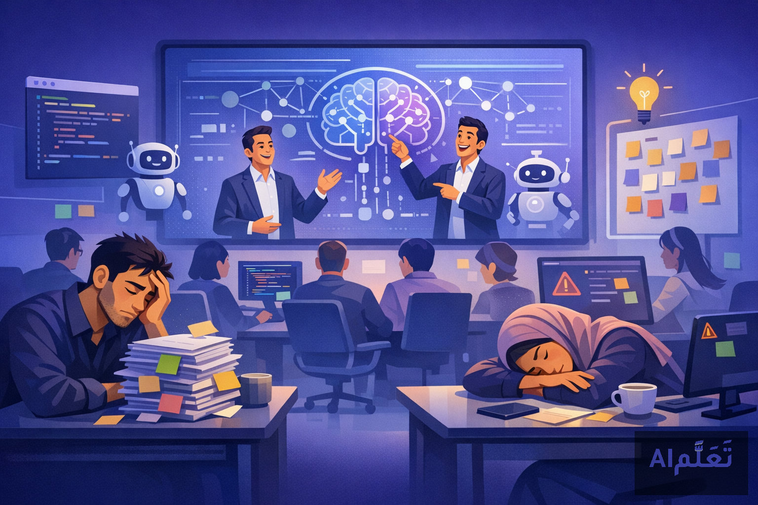 لماذا أثارت هاكاثون الذكاء الاصطناعي في ميتا غضب الموظفين؟ وما الذي تكشفه الأزمة عن مستقبل العمل بالذكاء الاصطناعي - منصة تعلّم