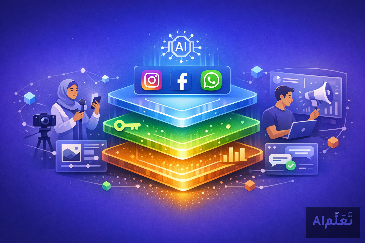 اشتراكات Meta الجديدة في إنستغرام وفيسبوك وواتساب: ماذا تعني خطط الذكاء الاصطناعي للمستخدمين والشركات؟ - منصة تعلّم