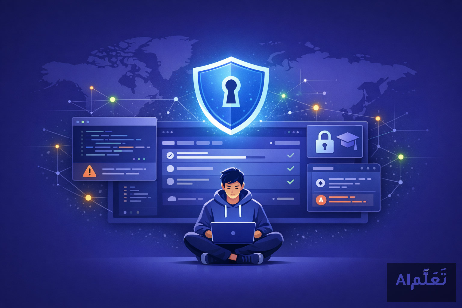 netacad com cybersecurity: كيف تبدأ مسارك في الأمن السيبراني وتواكب تهديدات 2026؟ - منصة تعلّم