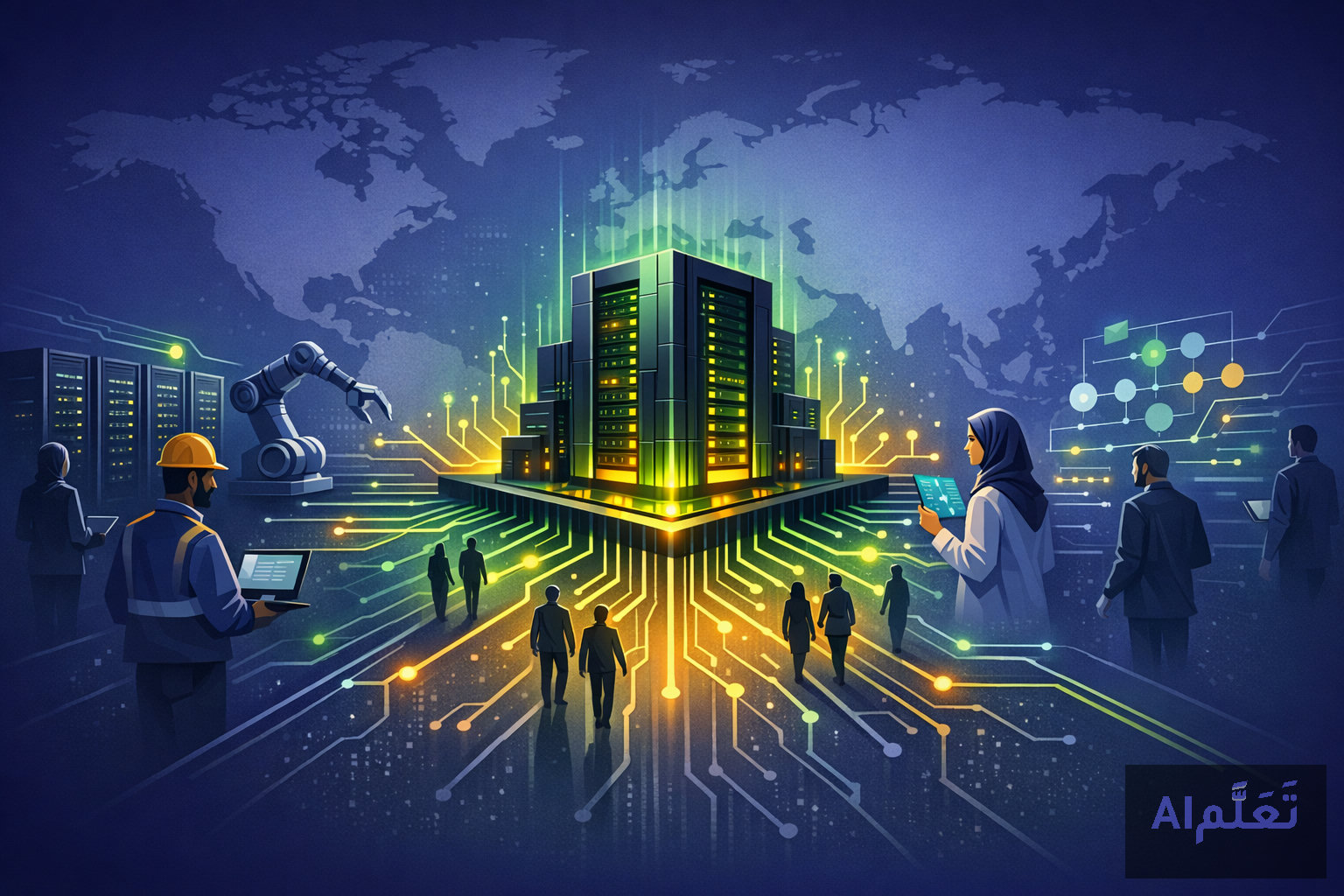 طفرة التوظيف في الذكاء الاصطناعي لدى NVIDIA: ماذا تعني للمهنيين وسوق العمل العالمي في 2026؟ - منصة تعلّم