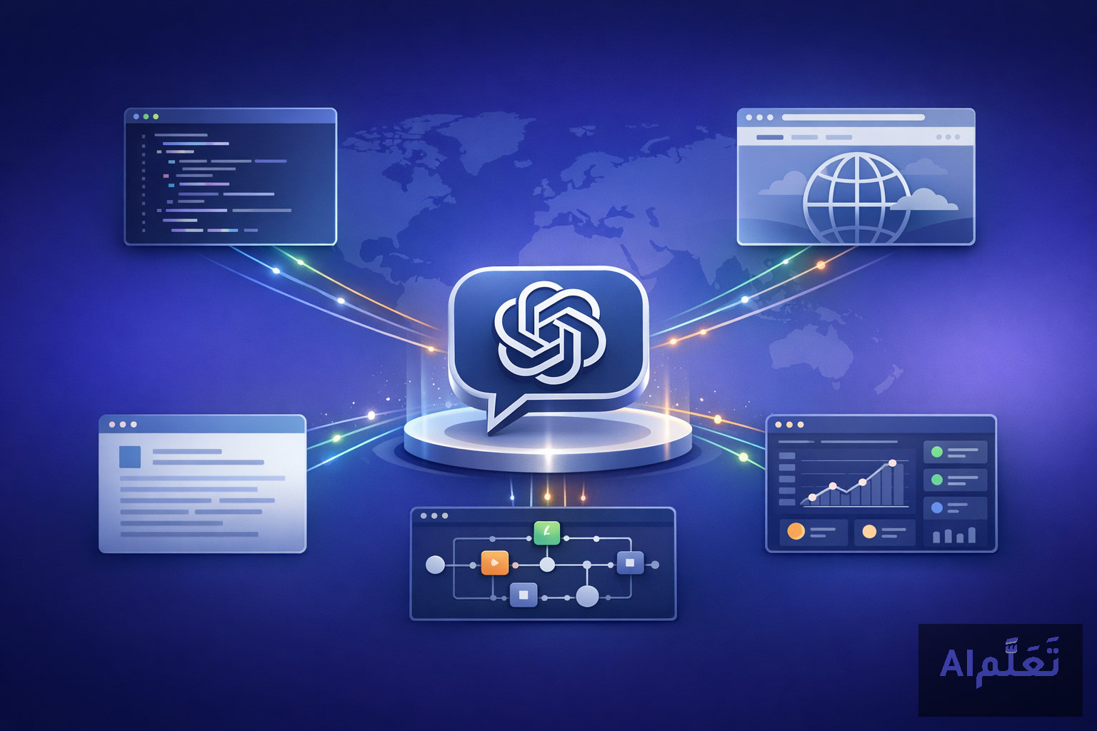 تطبيق OpenAI الشامل: هل يتحول ChatGPT إلى منصة عمل موحدة للذكاء الاصطناعي؟ - منصة تعلّم
